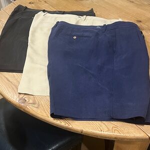 Set of Three Men's Tommy Bahama Shorts - Black, Beige, and Navy